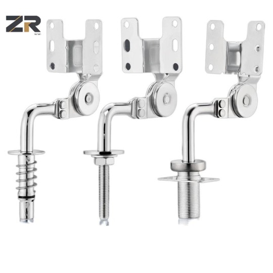 Versteckte silberne Möbelscharniere