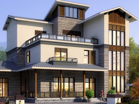 Light steel building houses