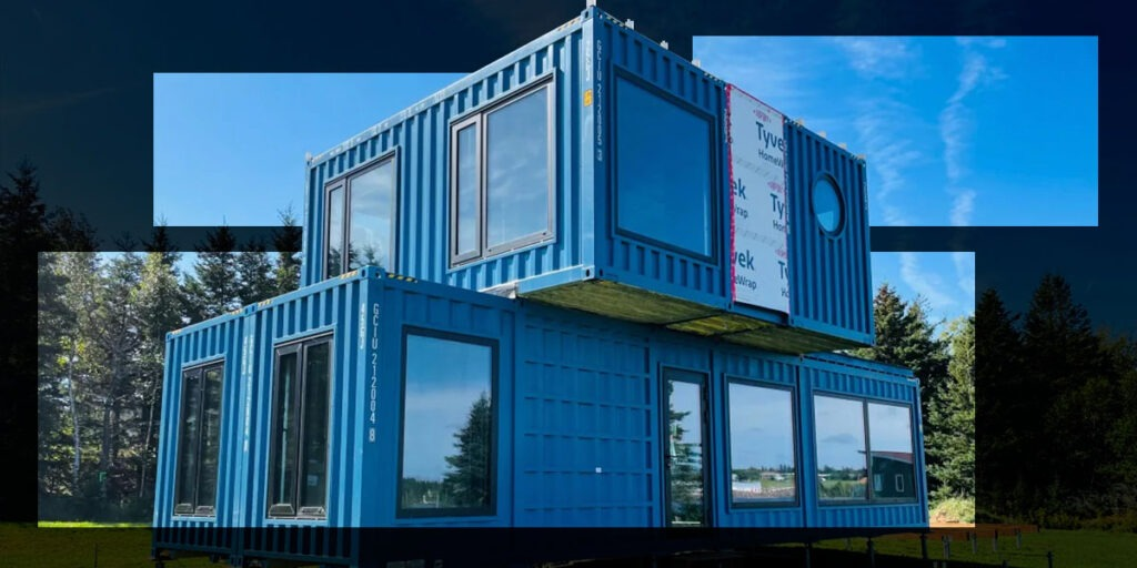 what is a container house