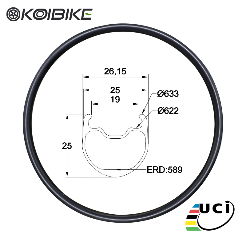 rims road bike 700c 25x26 road bike disc brakes