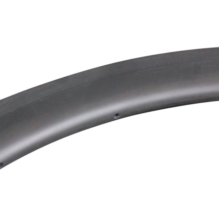 Road Bike Rim, 40mm Height, 26mm External Width, Carbon Fiber Rim, Suitable for Tubular Tires