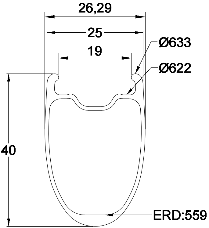 Tubeless tire