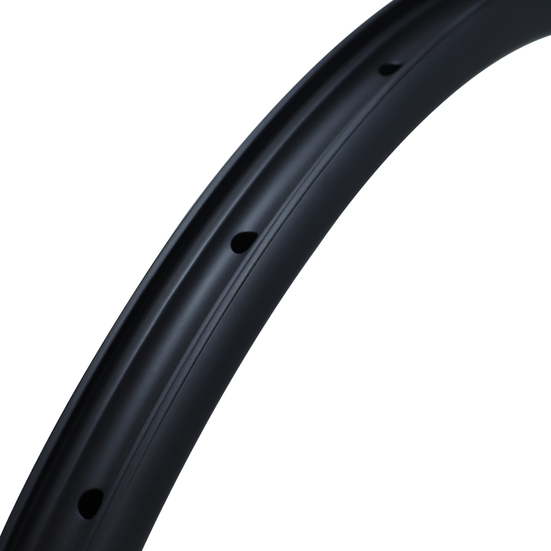 Carbon Fiber Road Bike Rims 30x30mm traight & hooked edges, tubeless & tubular compatible