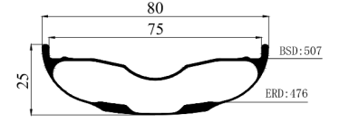 wide bike rim