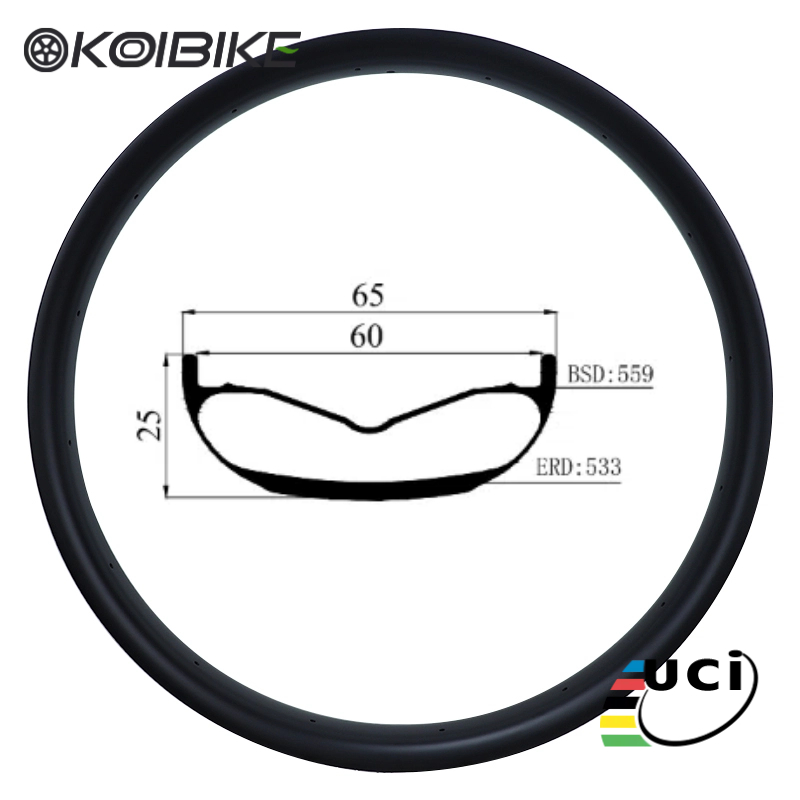 26 inch fat bike wheels 25X65mm snow rims bike wheel