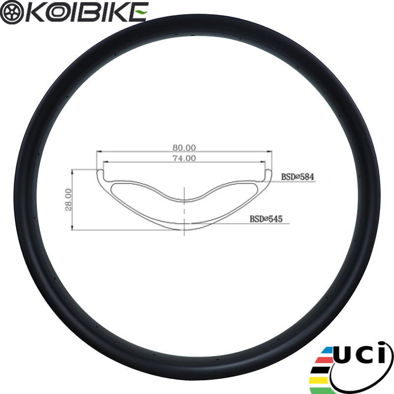 Winter-Ready Carbon Snow Rim