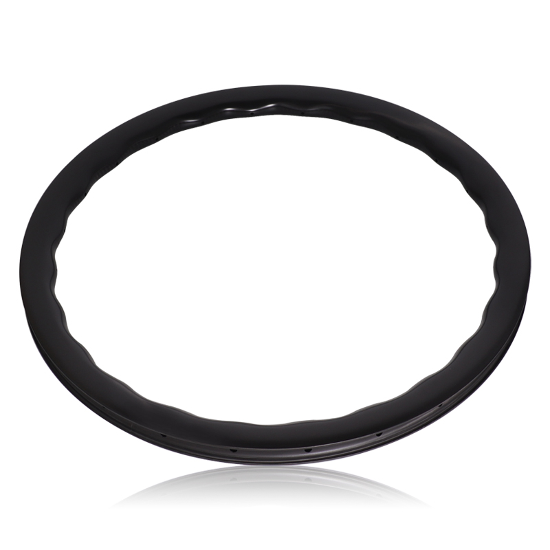 Carbon fiber rim Caebon Wave rim Wave rim Tubeless compatible 50x28mm