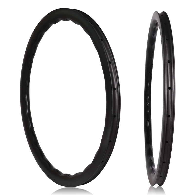 Carbon fiber rim Caebon Wave rim Wave rim Tubeless compatible 50x28mm
