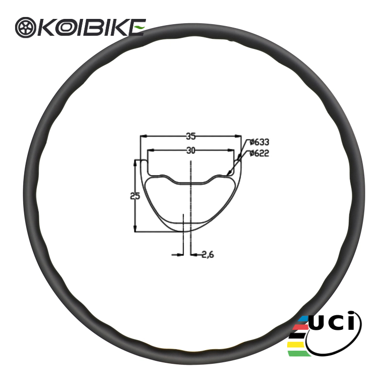 Supply cross country wave rims 25mmx35mm seaside wheels and waves rim ...