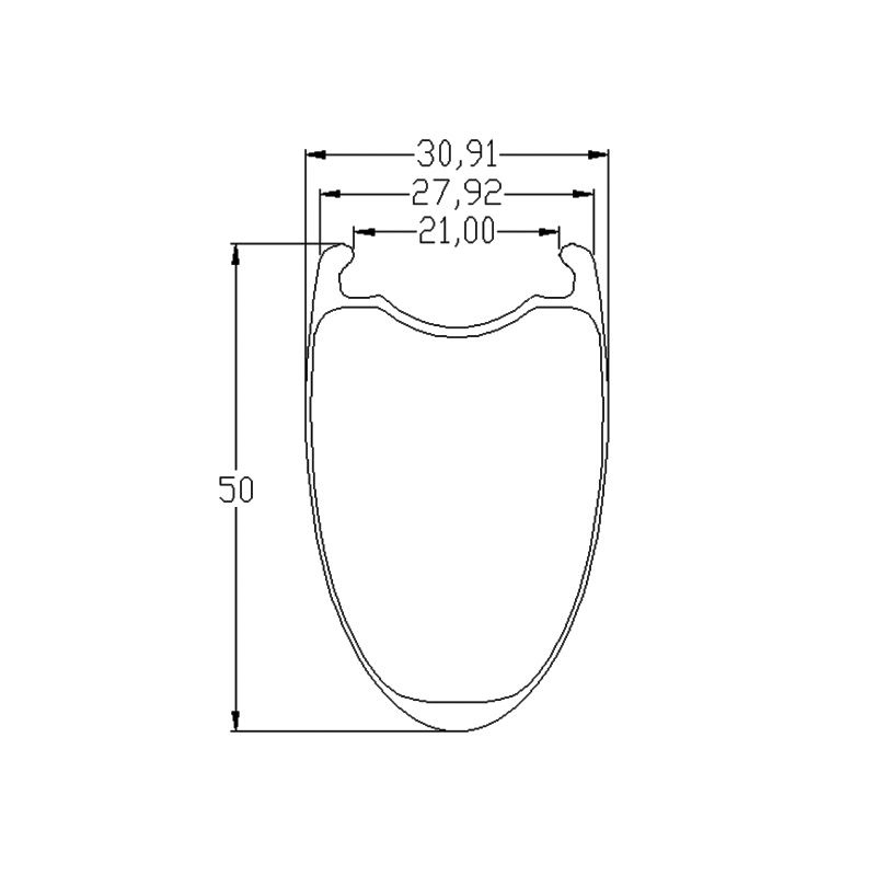 Caebon Wave rim