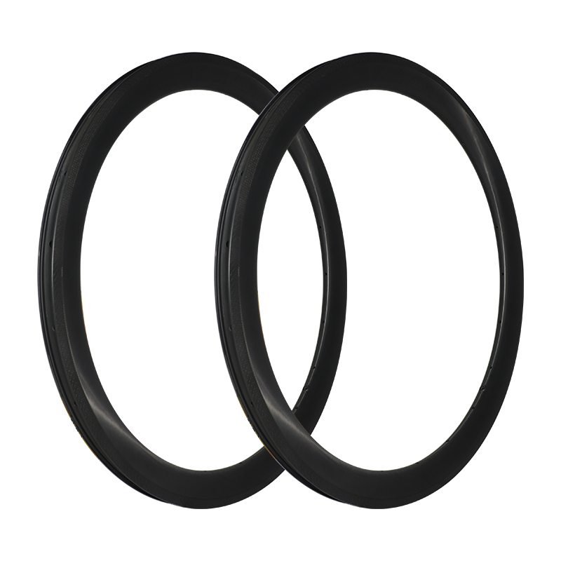 50MM Carbon Road bike Rims tubeless cycling Wheels