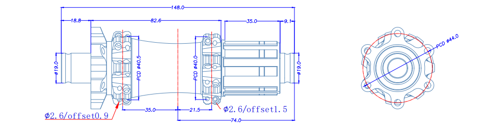 bike rear wheel hub