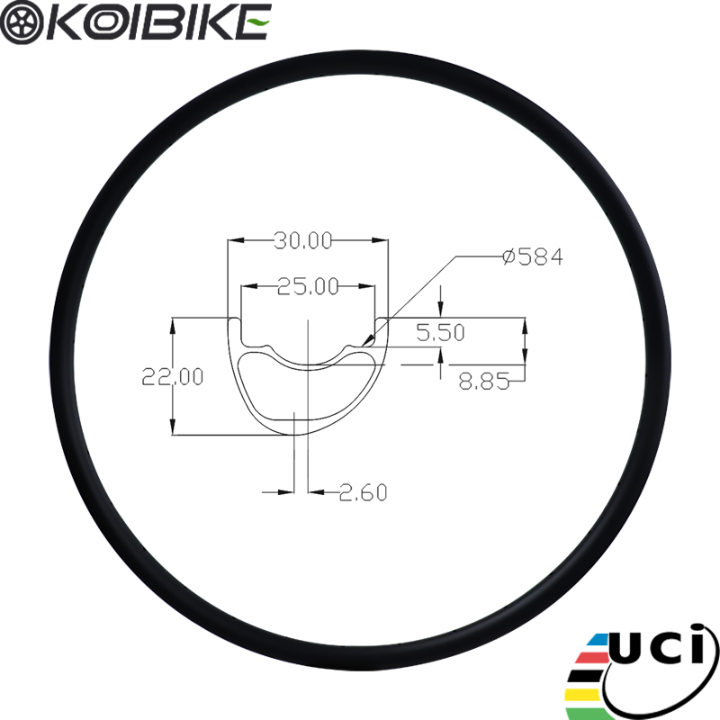 Carbon Mountain Bike Rim