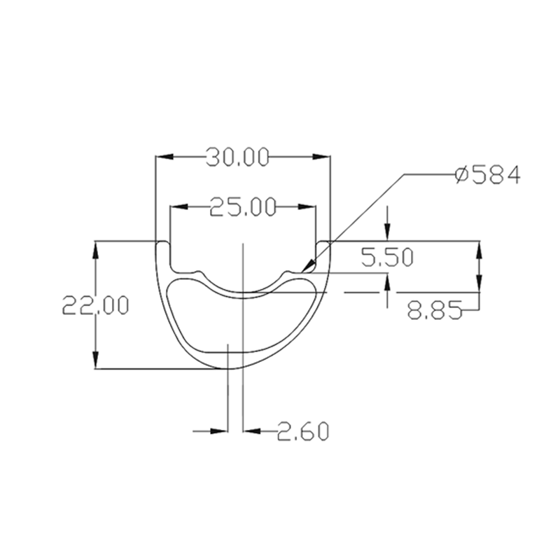 Off-Road Carbon Rim