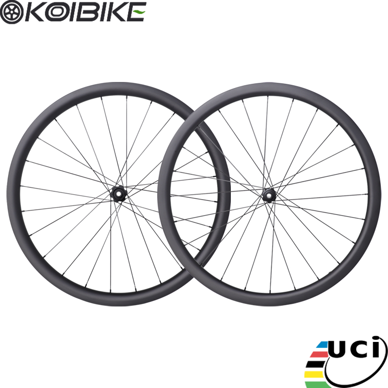 Carbon Fiber Bike Wheelset Tubeless Carbon Rims Carbon Bike Wheels 35x30mm