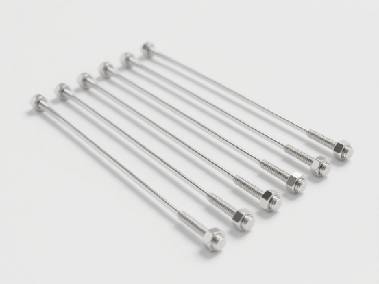 Stainless steel spokes