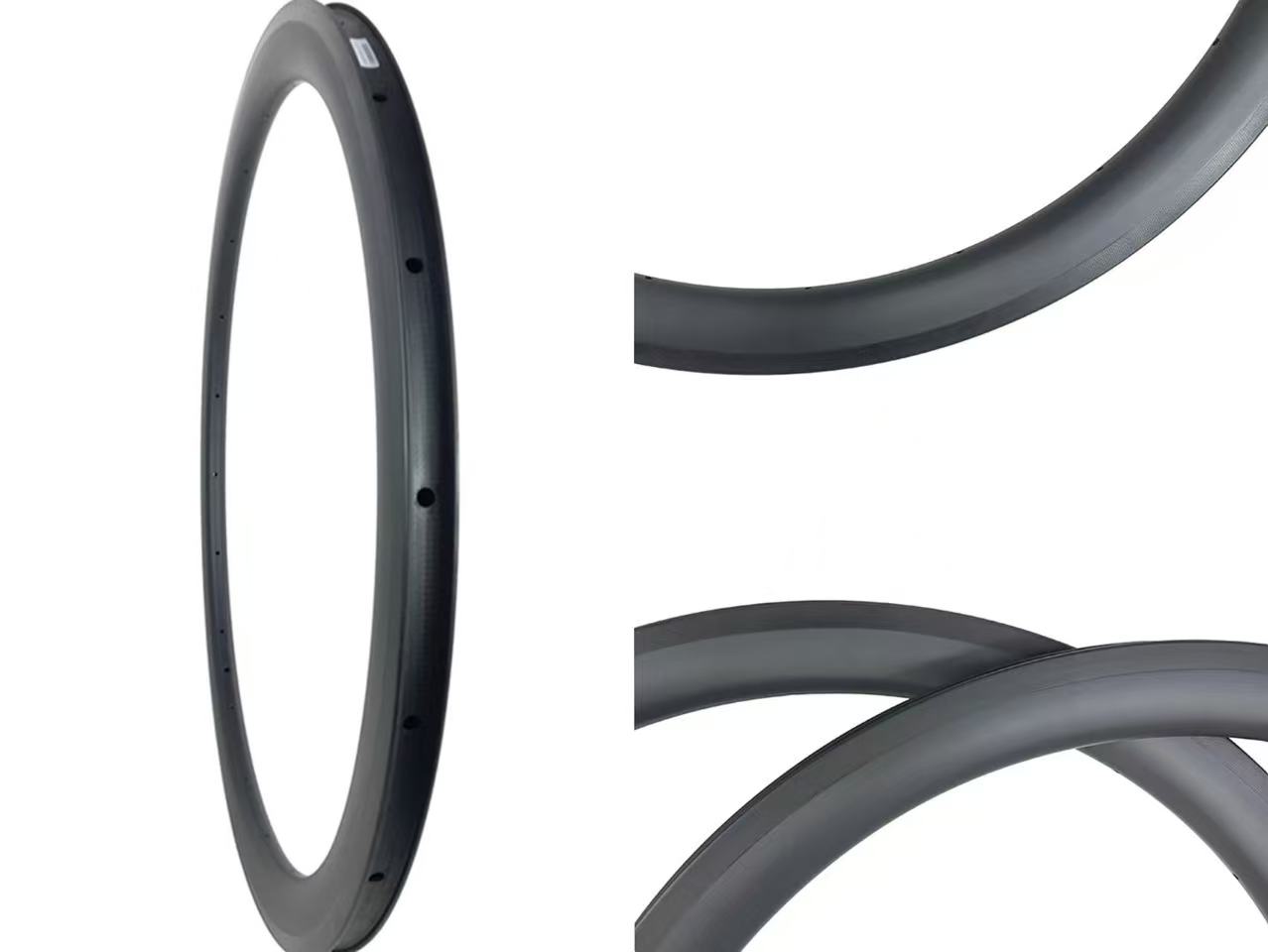 carbon tubular wheels road bike rim brake