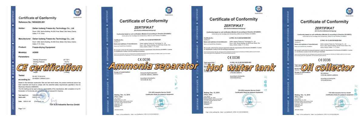 Comnination type vacuum freeze drying equipment Comnination type vacuum freeze drying equipment