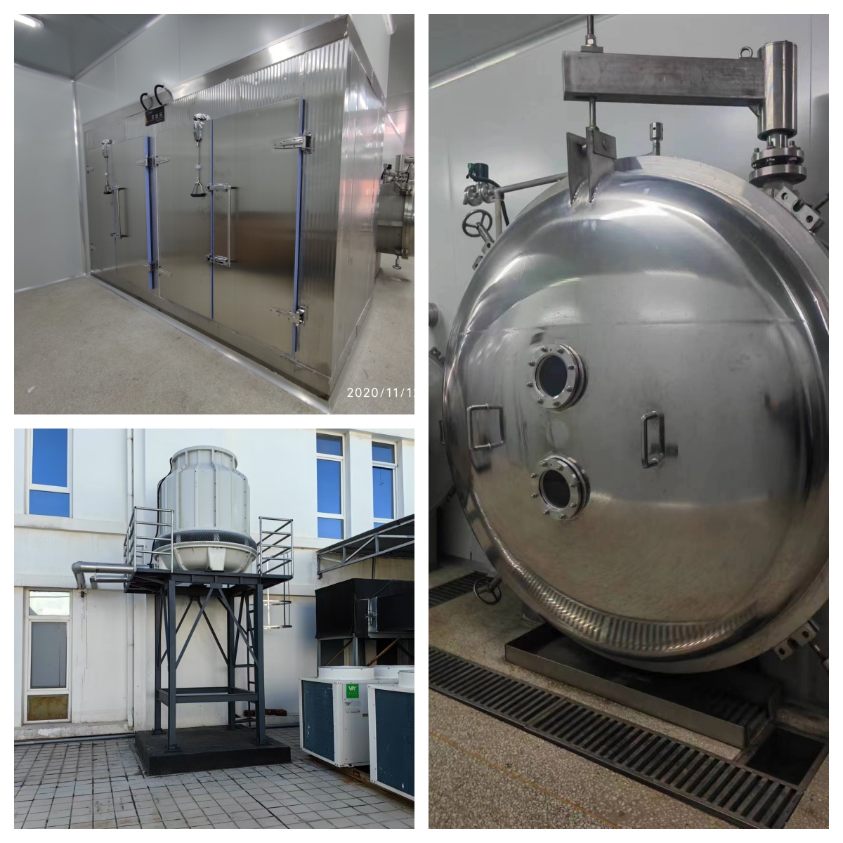 10 ㎡ small scale freeze drying machine