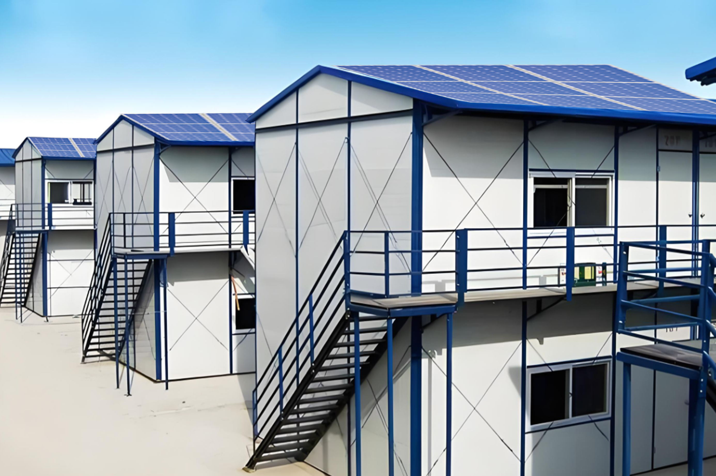 Affordable Prefabricated Houses With Solar Energy Systems
