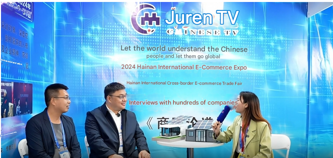 أجرى فريق عمود نقاش طريق الأعمال التلفزيوني الصيني في معرض هاينان العابر للحدود مقابلة مع ليو تشونغ هوا، المدير العام لشركة ديتشو لتكنولوجيا المعدات