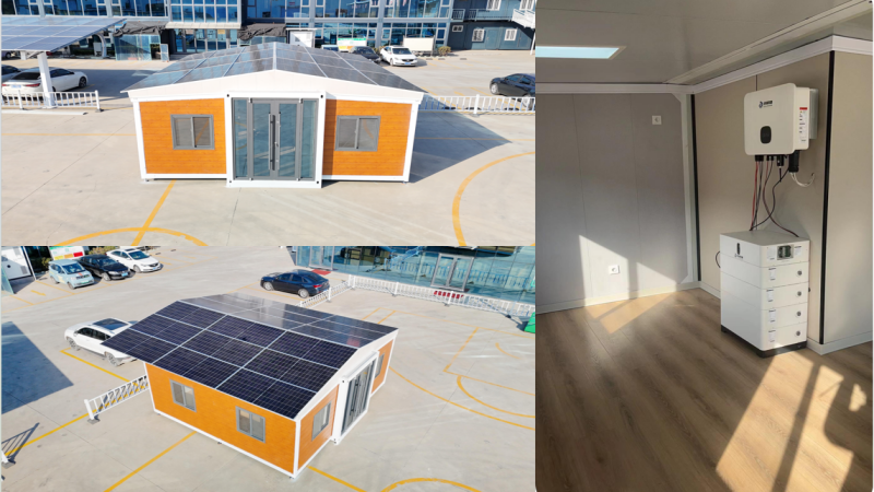 Light Storage Intelligent 2-bedroom Prefabricated House