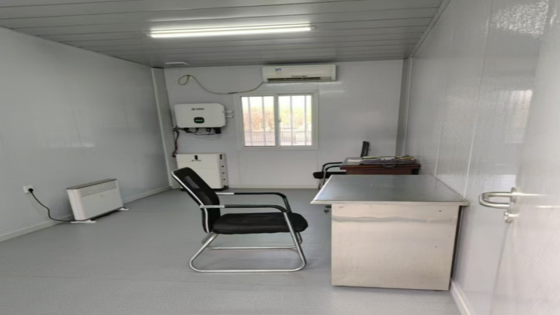 Detachable modular house with solar roof