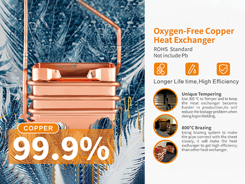 Copper heat exchanger water tank introduction