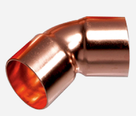 copper pipe 90 ° bend copper pipe connector for for water heaters and other appliances
