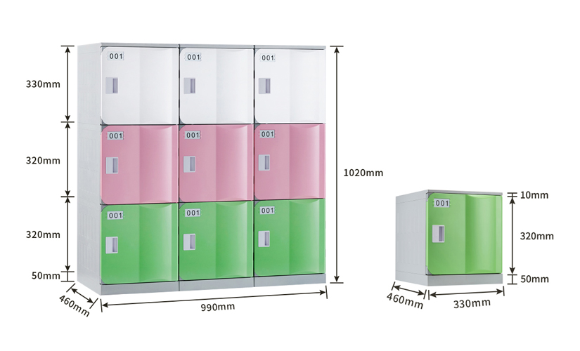 Lemari Ransel Pelajar JX-330E