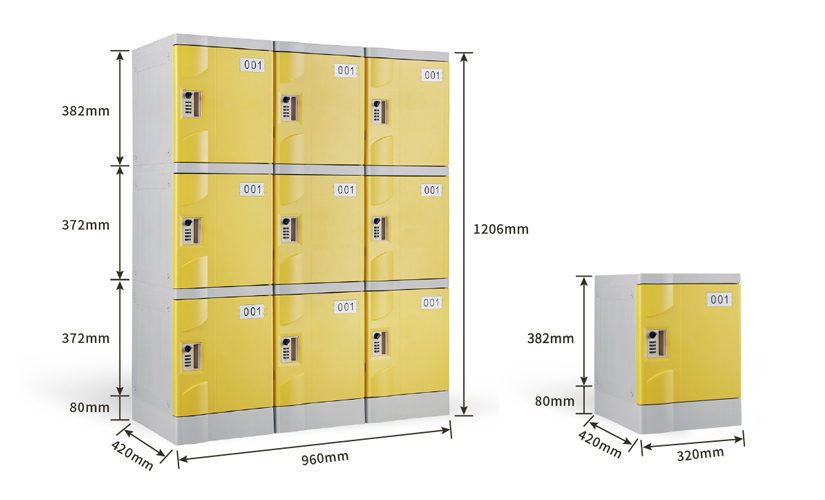 Loker Keren Kelas T-320F-42