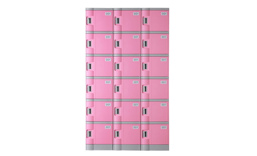 Lockers in classroom