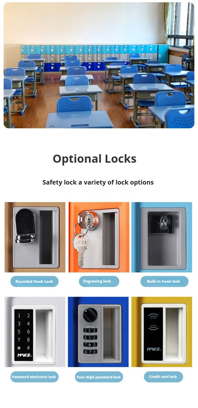 Student backpack cabinet