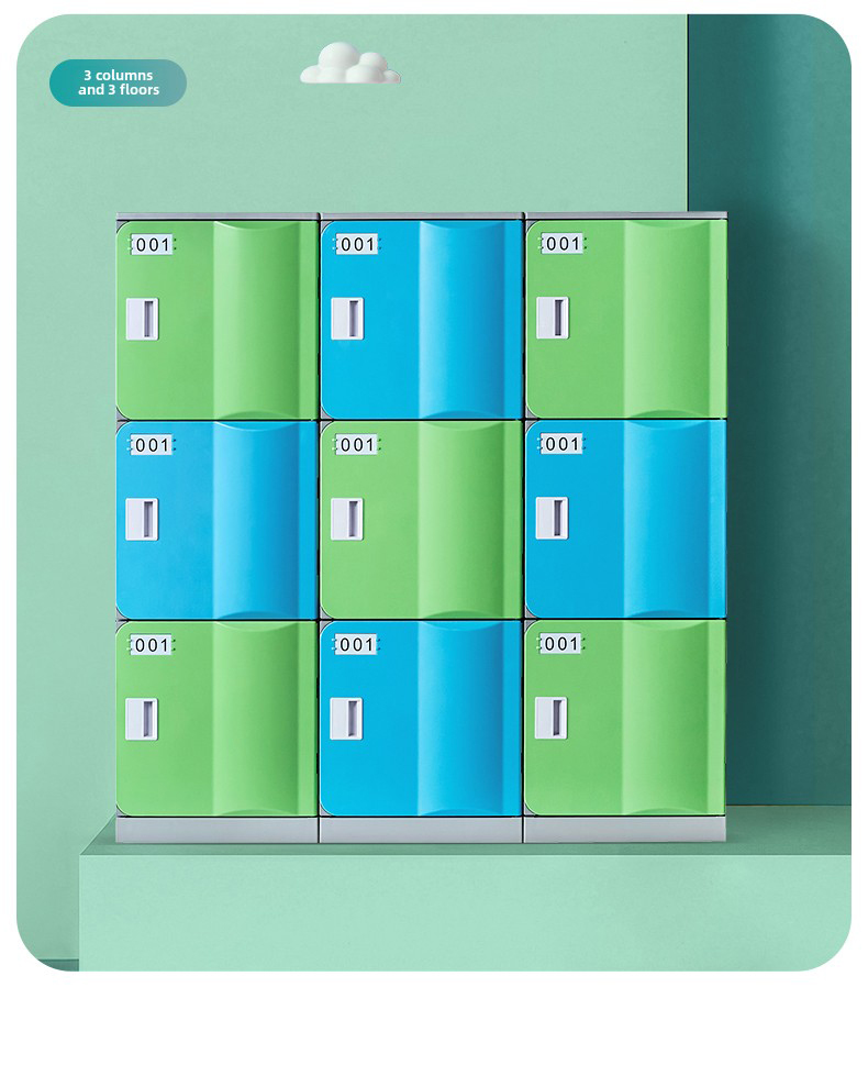 Student backpack cabinet