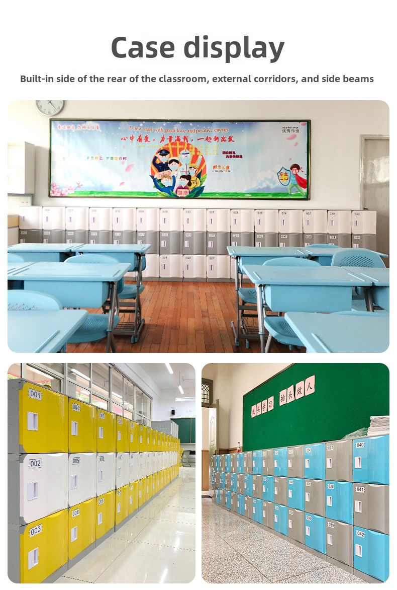 Student backpack cabinet