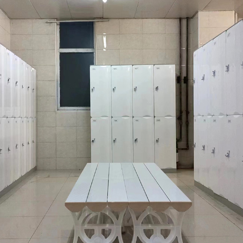 Solution for changing cabinets in school gymnasium