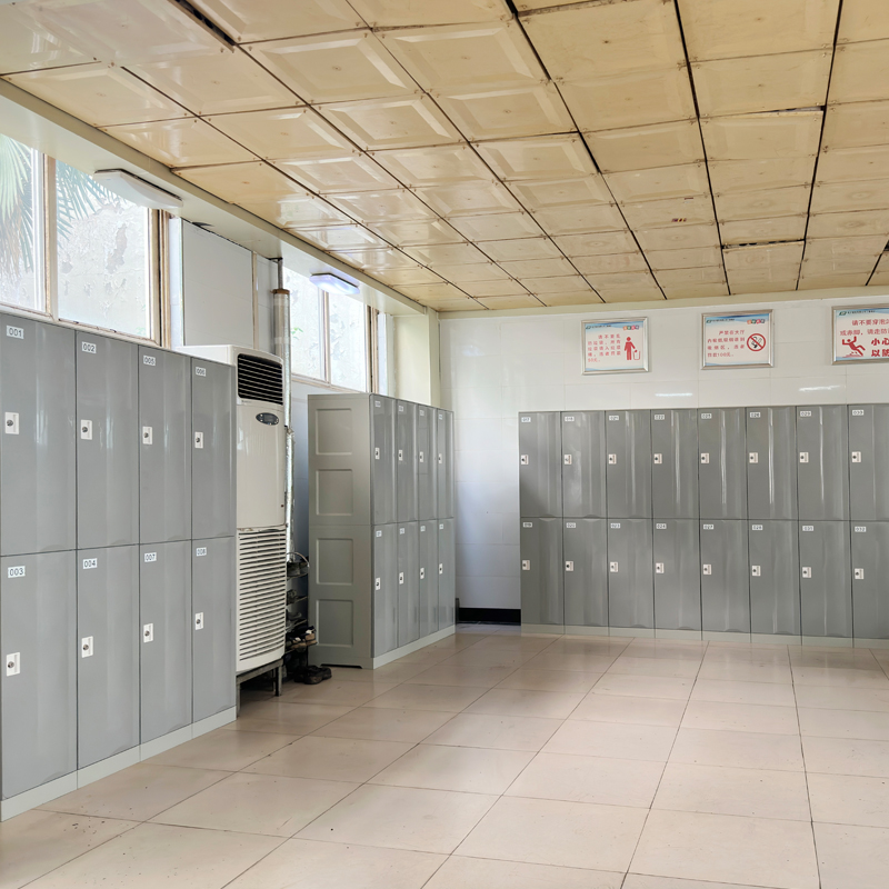 Coal mine employee storage cabinet solution