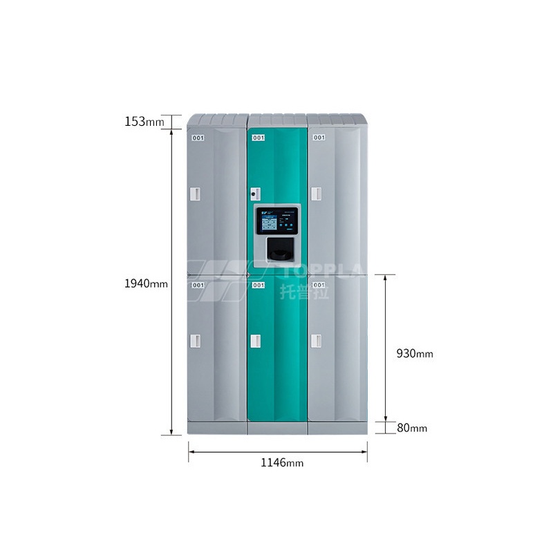 Gabinete de almacenamiento inteligente Palm Vein MZ10