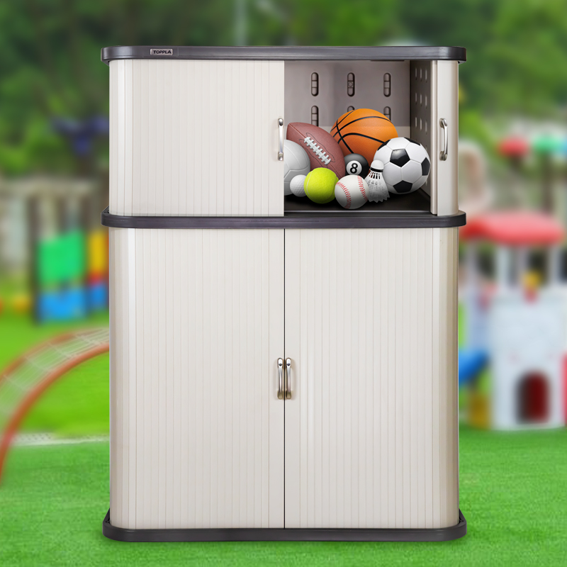 Armario de almacenamiento para muebles con múltiples taquillas y combinación