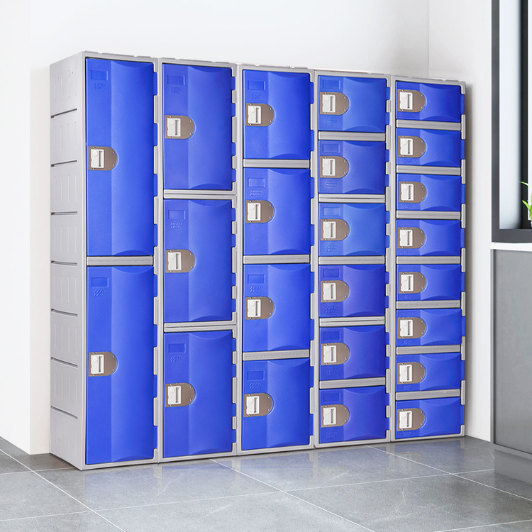 خزائن غرف تغيير ملابس الموظفين وخزائن الأمتعة