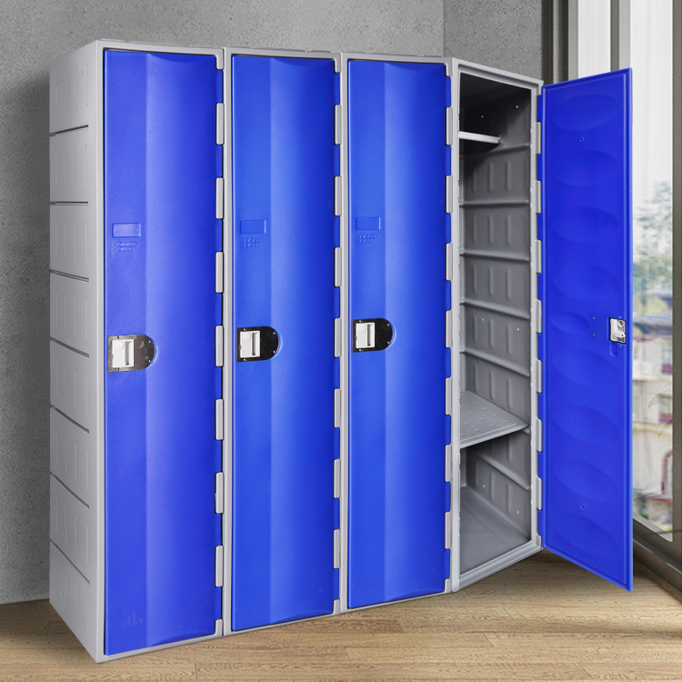 Lemari Plastik Olahraga Pantai Tugas Berat Lantai Sekolah Plastik Loker Hdpe