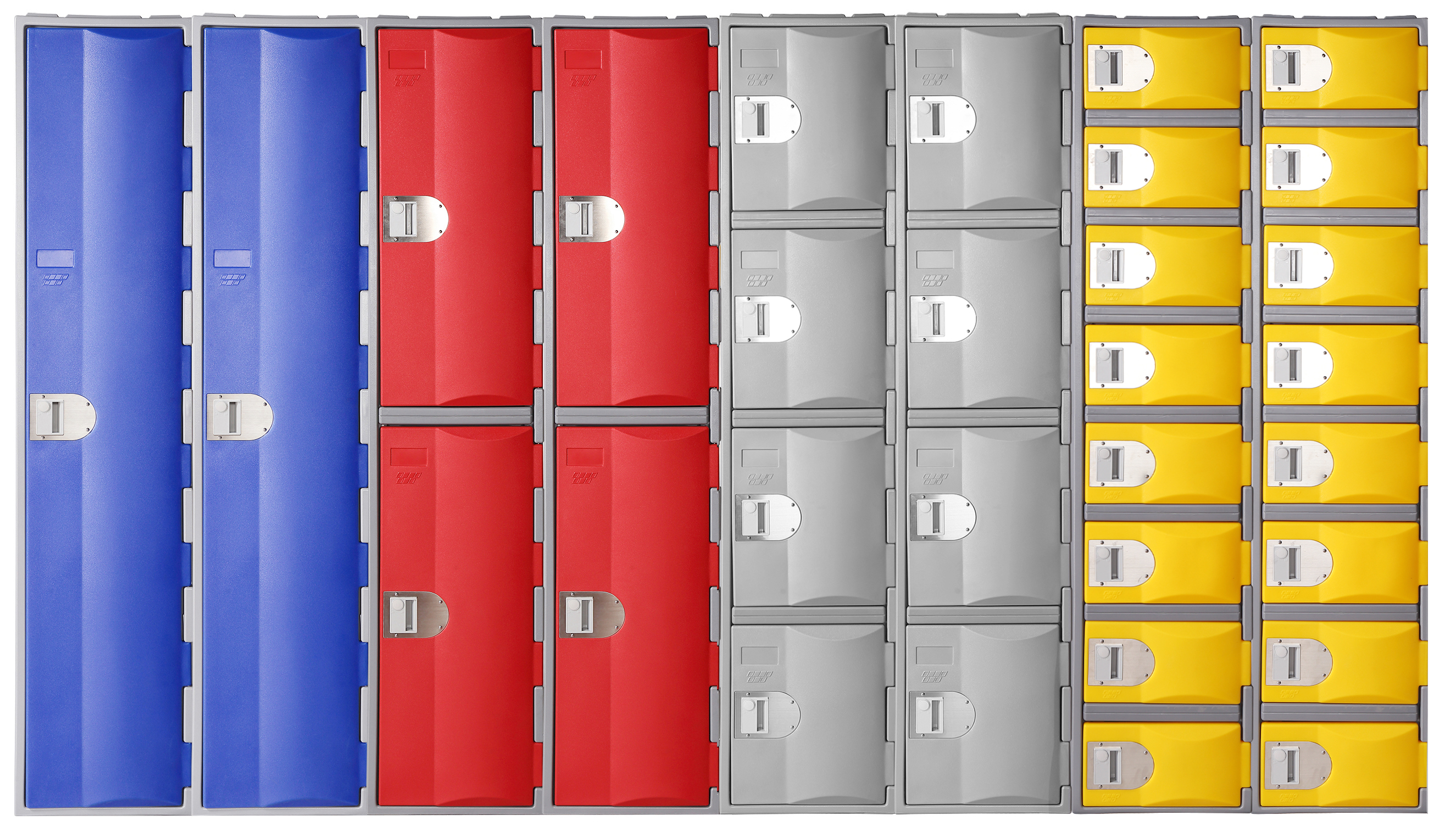 Lemari Plastik Olahraga Pantai Tugas Berat Lantai Sekolah Plastik Loker Hdpe