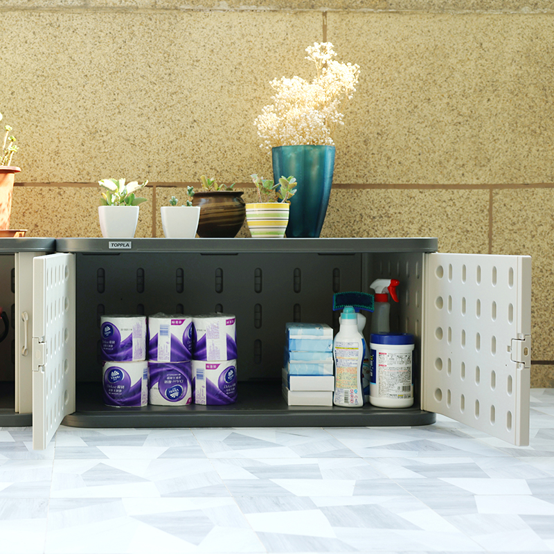 Hdpe Modular Locker Assembled Plastic Storage Cabinet Outdoor