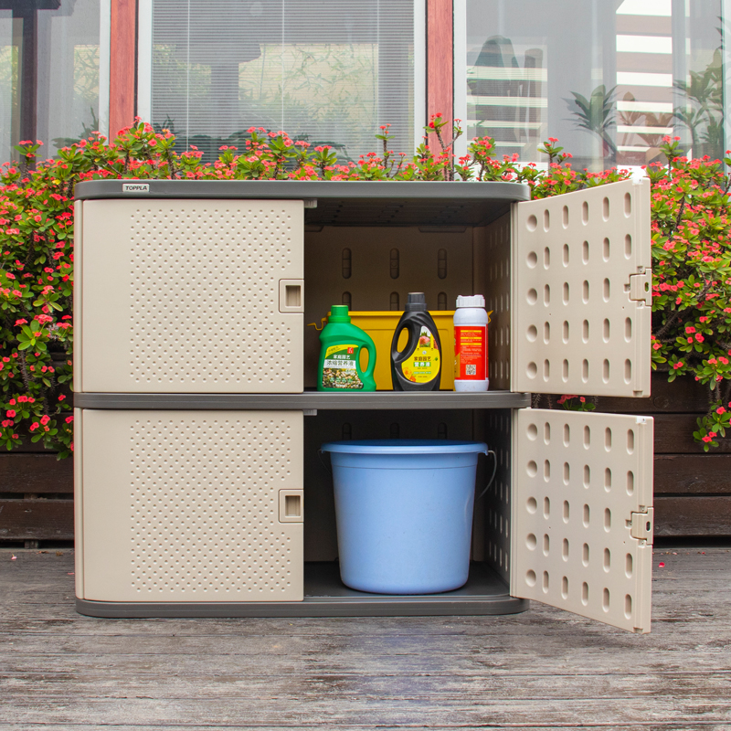 Hdpe Modular Locker Assembled Plastic Storage Cabinet Outdoor