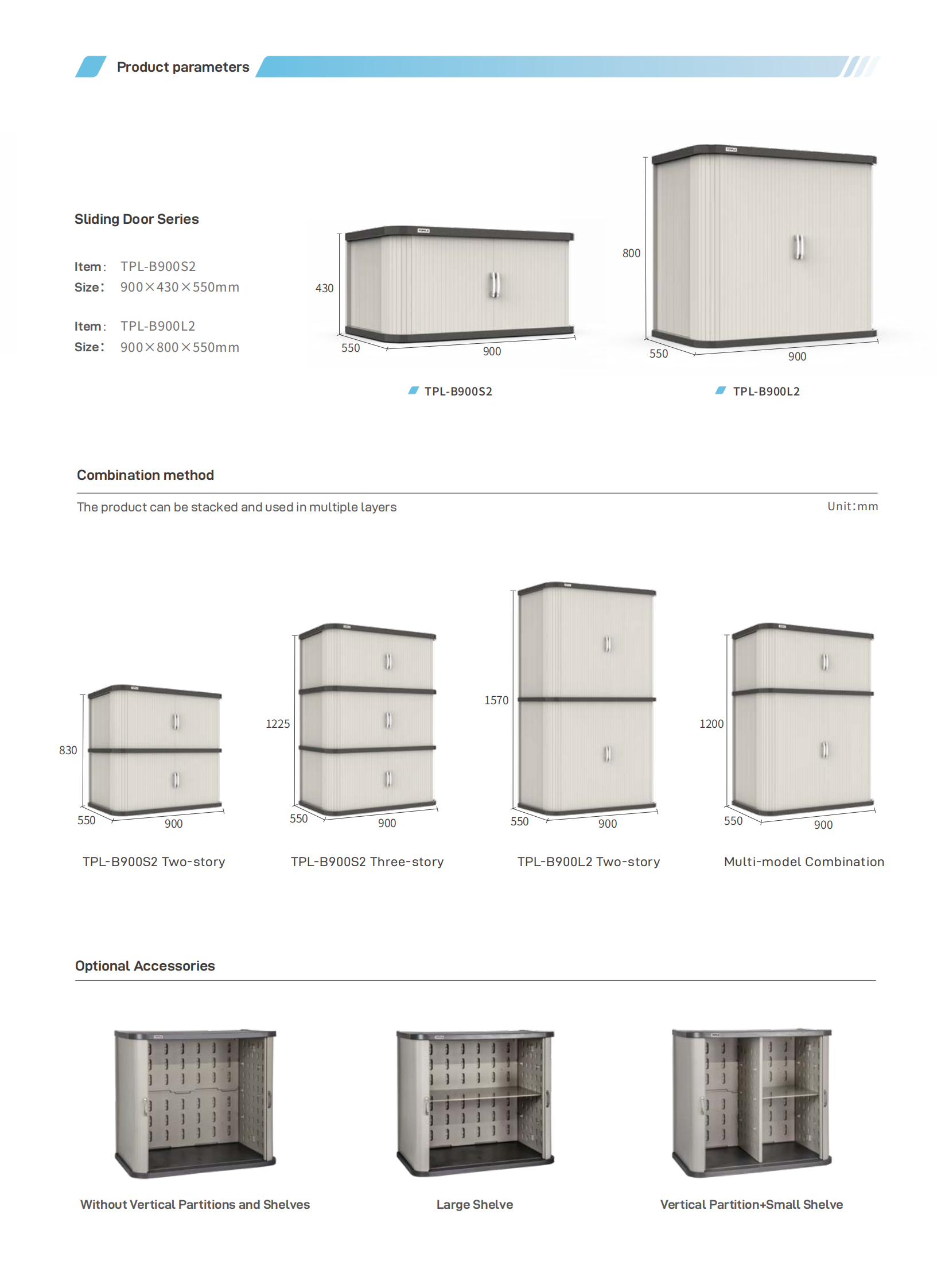 TOPPLA's HDPE Plastic Lockers
