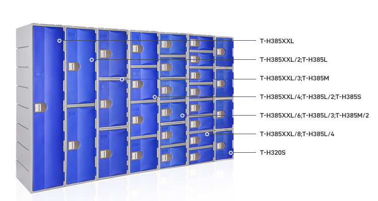 Kids School Lockers Waterproof Storage Cabinets Locker