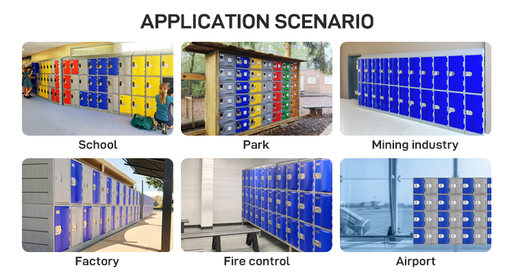 Kids School Lockers Waterproof Storage Cabinets Locker