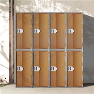 Taquillas de plástico resistentes TOPPLA: su solución de almacenamiento ecológica