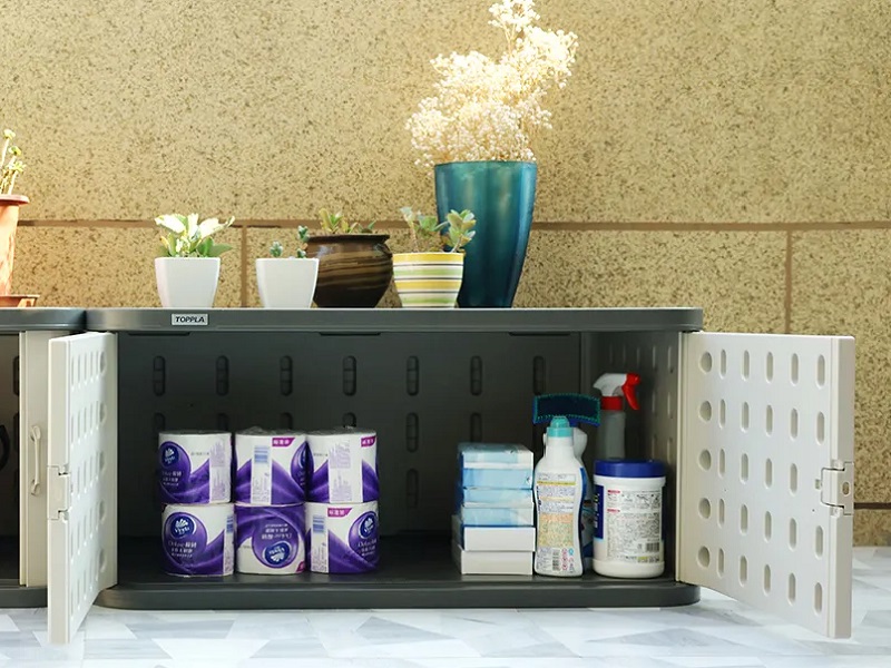 Organiza tu garaje con armarios de plástico: soluciones para guardar herramientas y material deportivo