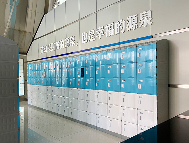 Office storage lockers